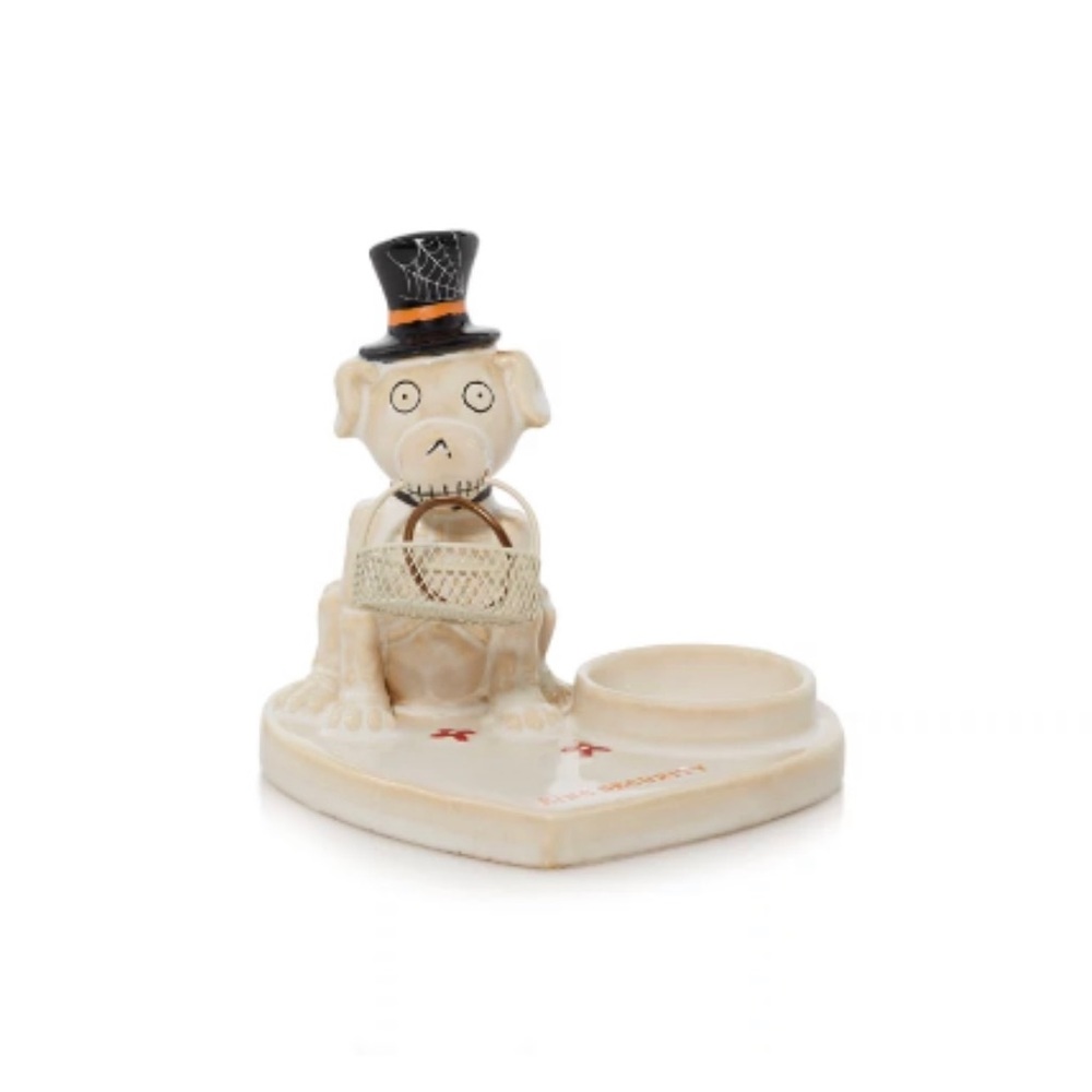 NIB Yankee Candle Boney Bunch Celebrations Bonesy Ring Bearer Tea Light Holder